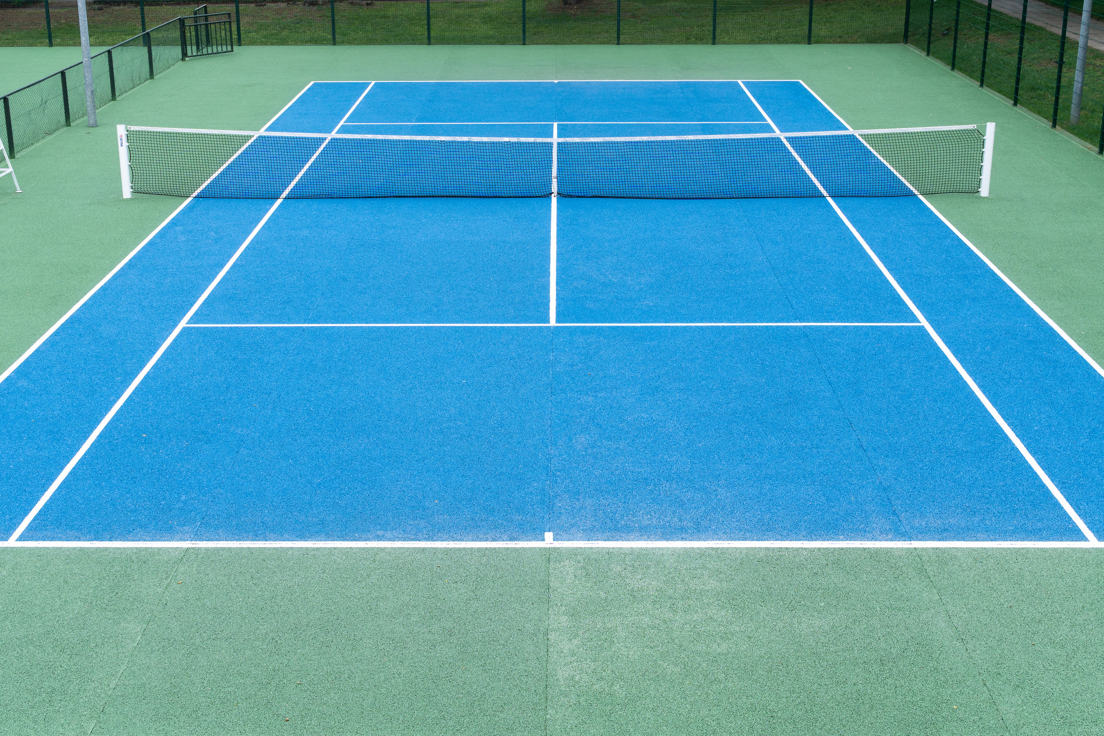 Blue Tennis Court 